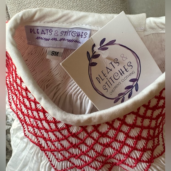 Pleats and Stitches smock - Picture 2 of 5